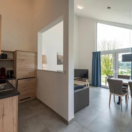 פארק נופש Panoramabungalow Dhh Mistelgau